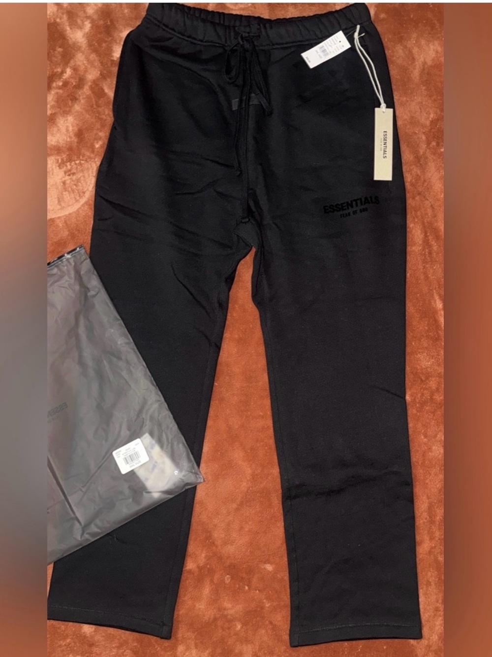 Fear of God Essentials Black Men’s Sweatpants Xs